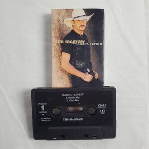 Tim McGraw – I Like It, I Love It Cassette Single (1995)
